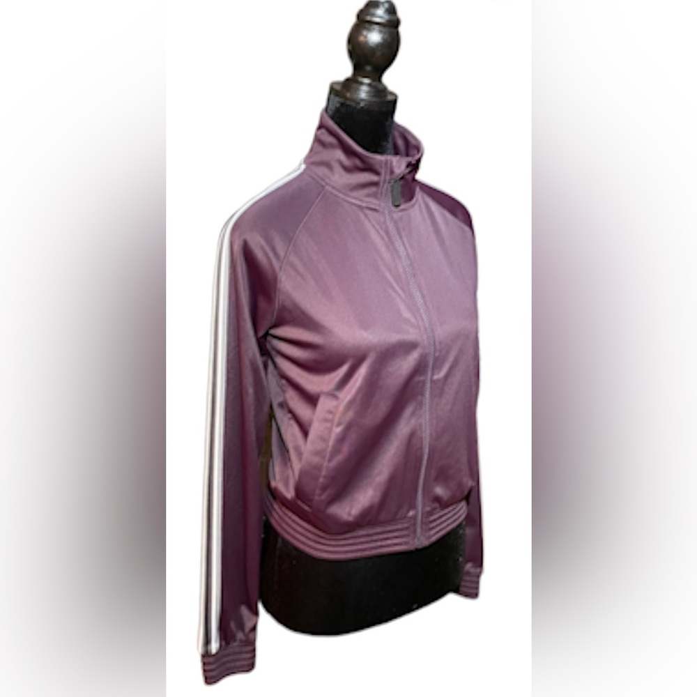 Mondetta: Plum Purple Bomber Jacket - Picture 7 of 16